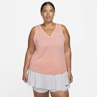 tennis tank top nike weiß pink asymmetrisch|Nike Women's Court Victory Tennis Tank Top.